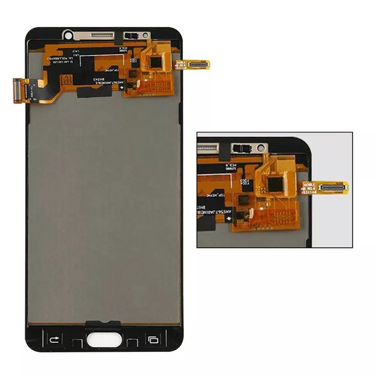 For Samsung Galaxy Note 5 LCD OLED Display Screen Digitizer Assembly with Frame