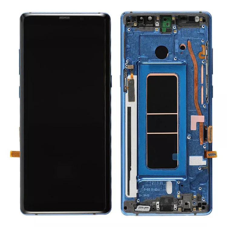 For Samsung Galaxy Note 8 LCD OLED Display Screen Digitizer Assembly with Frame