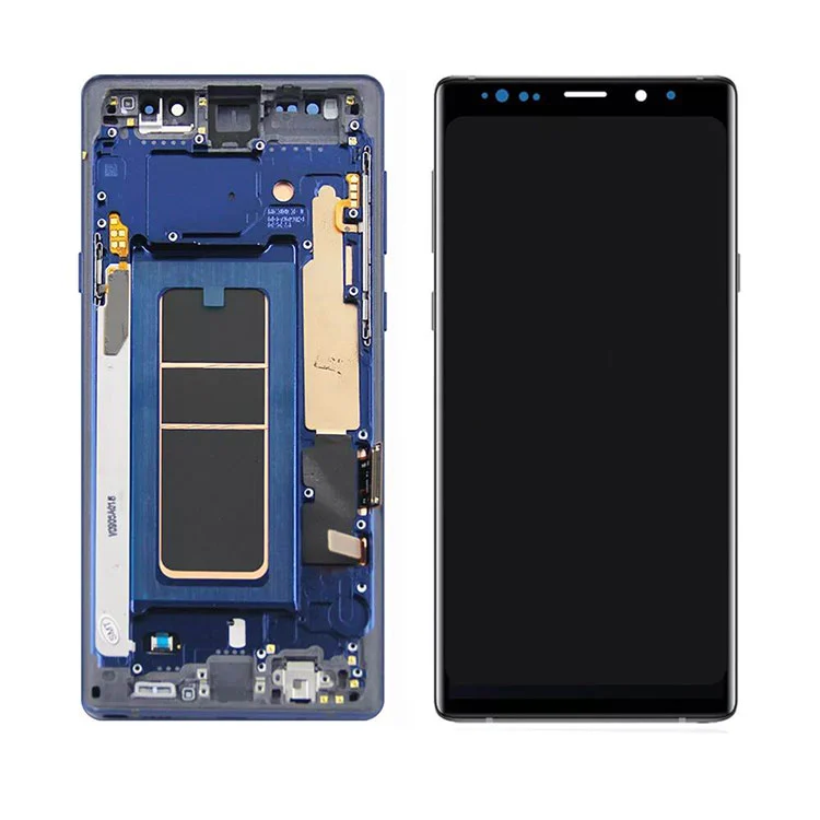 for Samsung Galaxy Note 9 LCD OLED Display Screen Digitizer Assembly with Frame