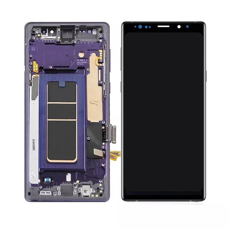 for Samsung Galaxy Note 9 LCD OLED Display Screen Digitizer Assembly with Frame