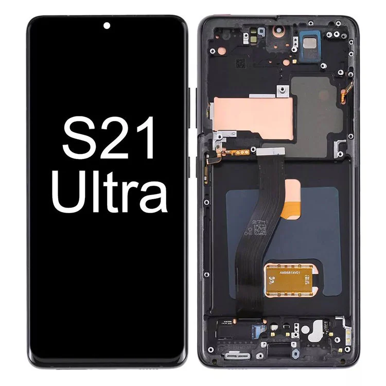 For Samsung Galaxy S21 Ultra LCD Display Touch Screen Assembly Replacement